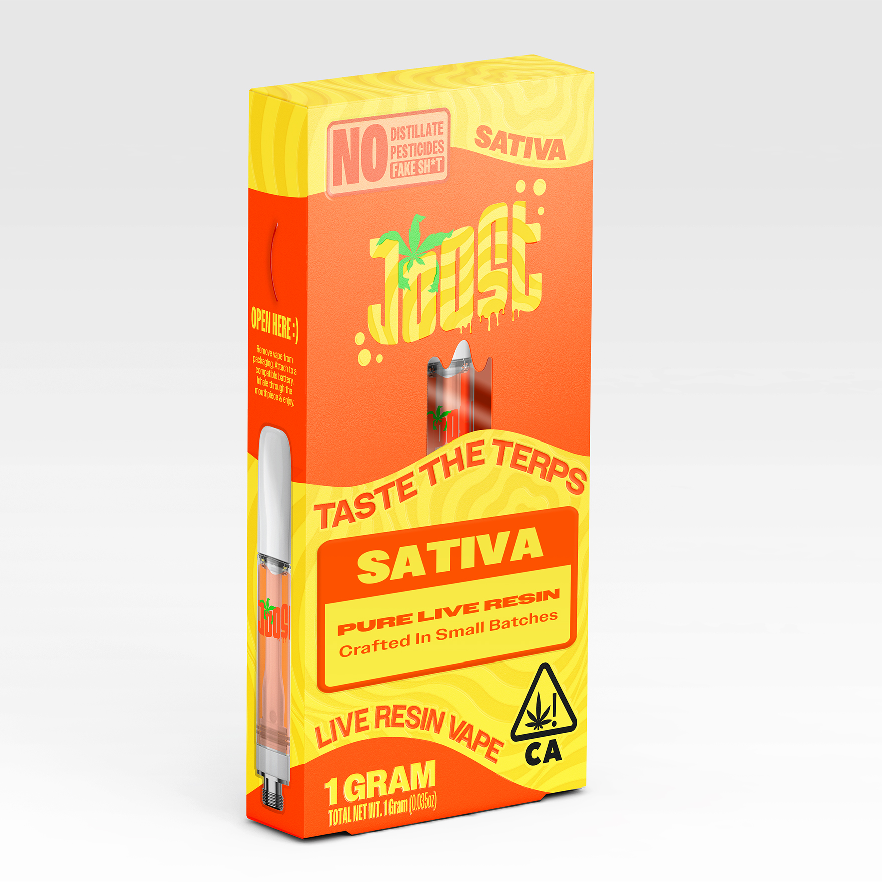 Joost Canna 510 Thread Live Resin Vape Sativa 1g