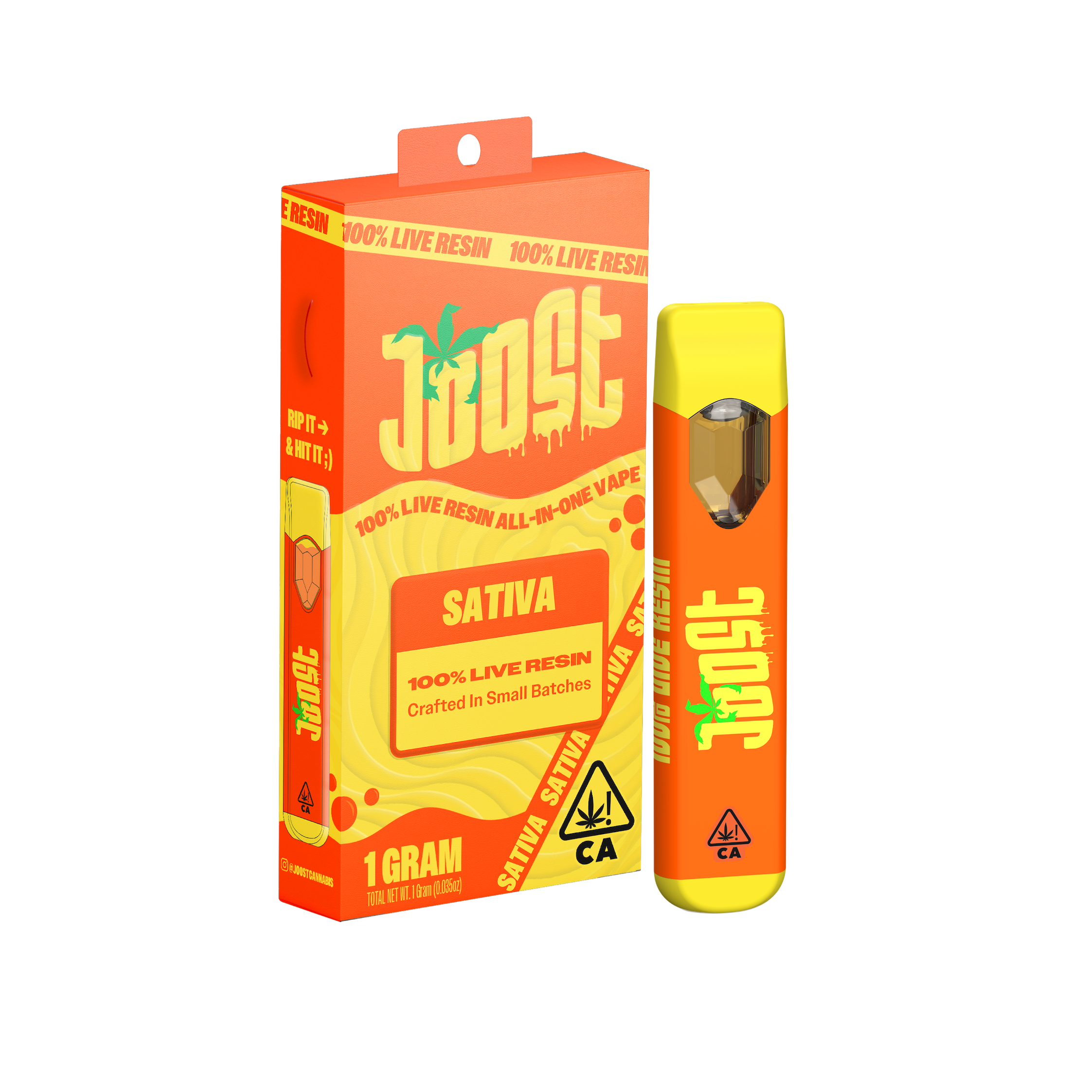 Joost Canna All-In-One Live Resin Vape Sativa 1g